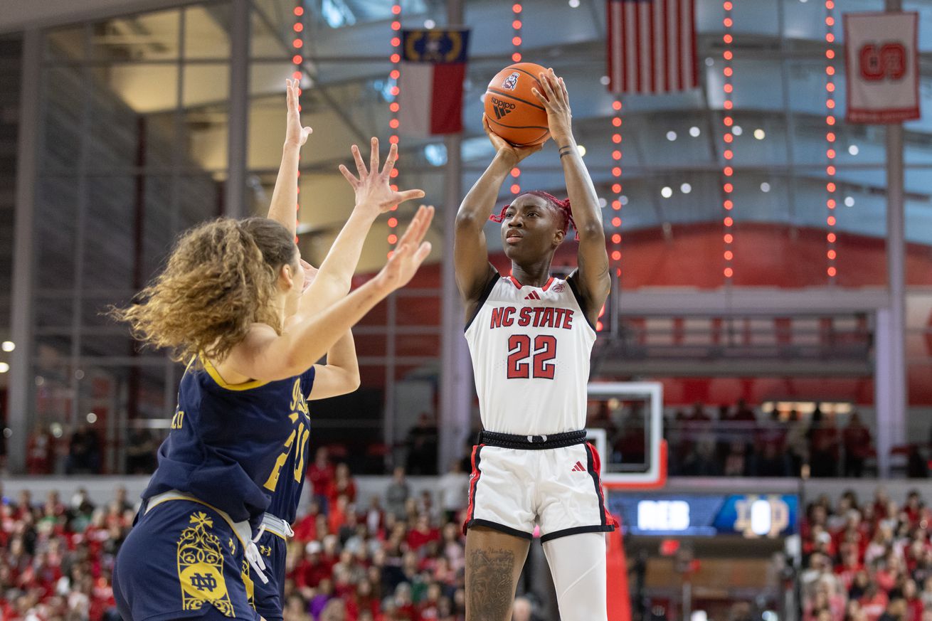 COLLEGE BASKETBALL: FEB 23 Women’s - Notre Dame at NC State