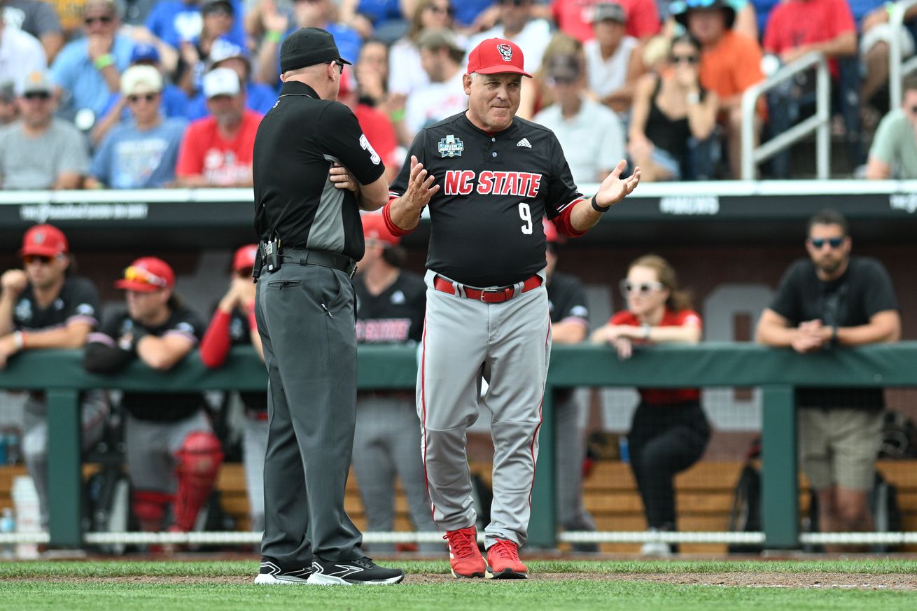 NCAA Baseball: College World Series-Kentucky v NC State