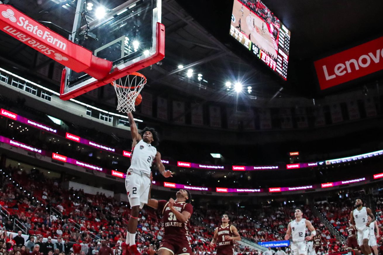 NCAA Basketball: Boston College at N.C. State