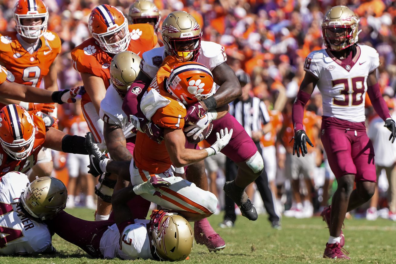 NCAA Football: Florida State at Clemson