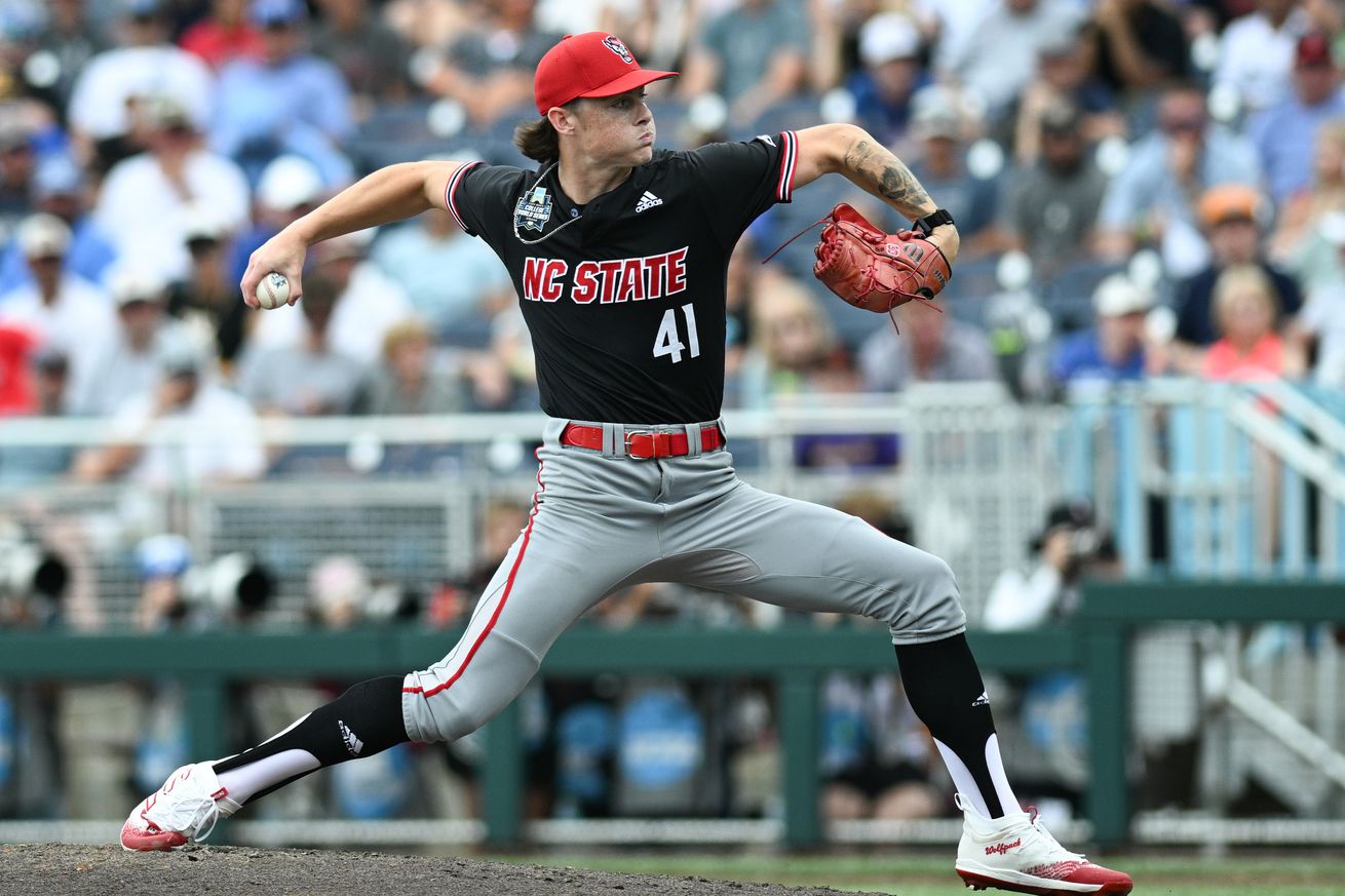 NCAA Baseball: College World Series-Kentucky v NC State